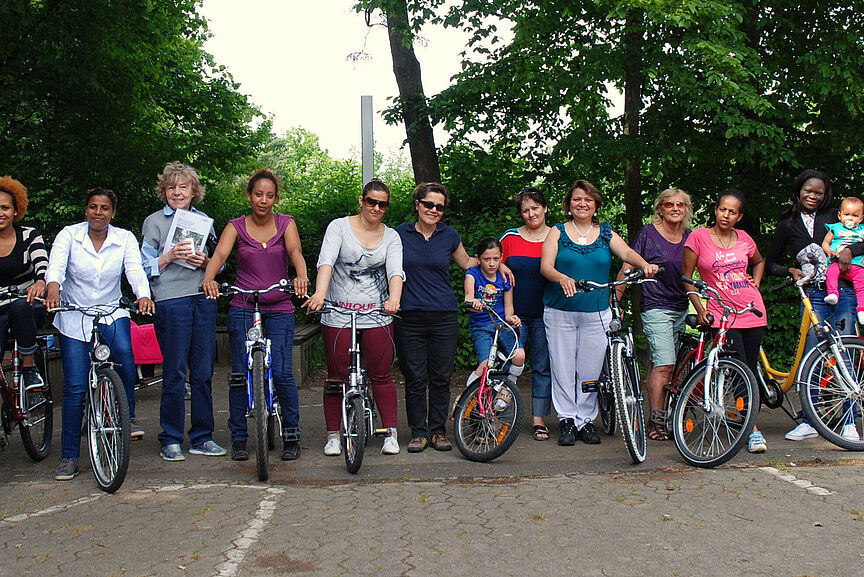 Fahrradfahren-Lernkurs Fahrradfahren-Lernkurs für Frauen