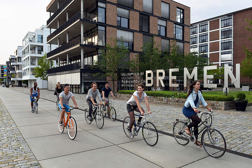 Radverkehr in Bremen Radfahrende in Bremen